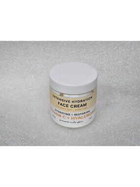 Home & Body Co Intensive Hydration Face Cream Vitamin C & Hyaluronic Acid 4 oz